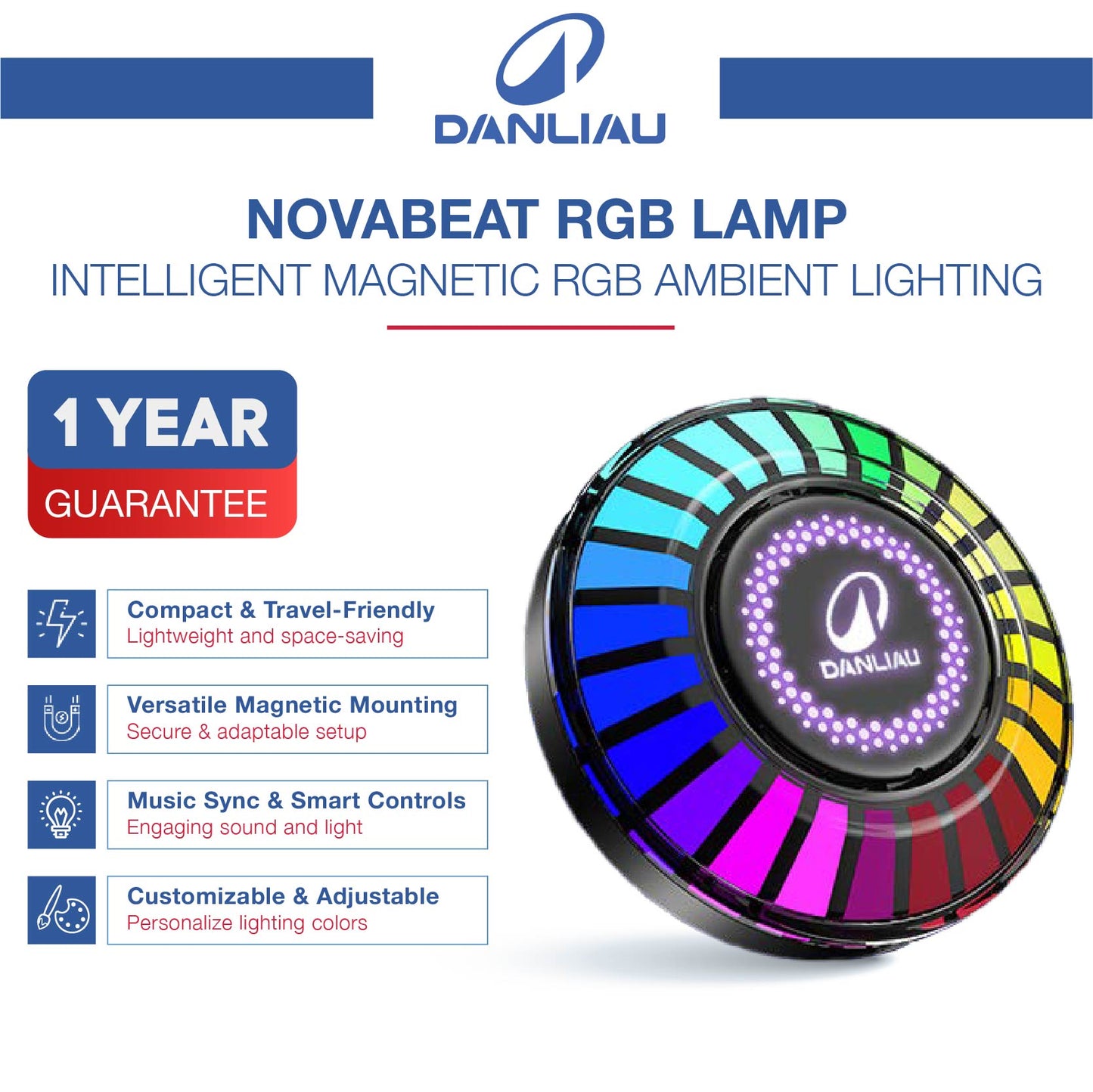 DANLIAU™ Smart RGB Rhythm Light